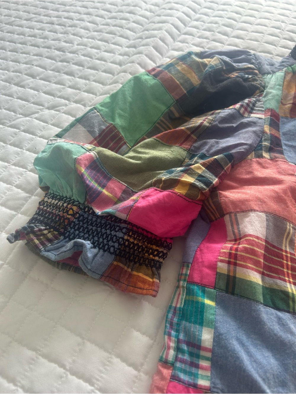 Love the Label Zuri Top in Madras Patch - Picture 8 of 9